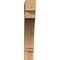 Ekena Millwork Imperial Block Rough Sawn Bracket, Western Red Cedar, 6"W x 36"D x 36"H BKT06X36X36IMP05RWR - alternate 3